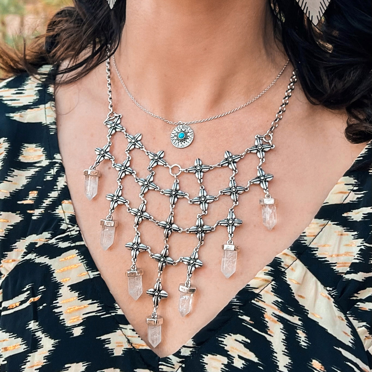 Shine On Necklace | Silver