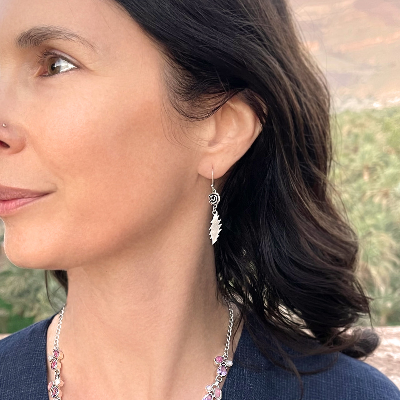 Delilah Jones Earrings | Silver