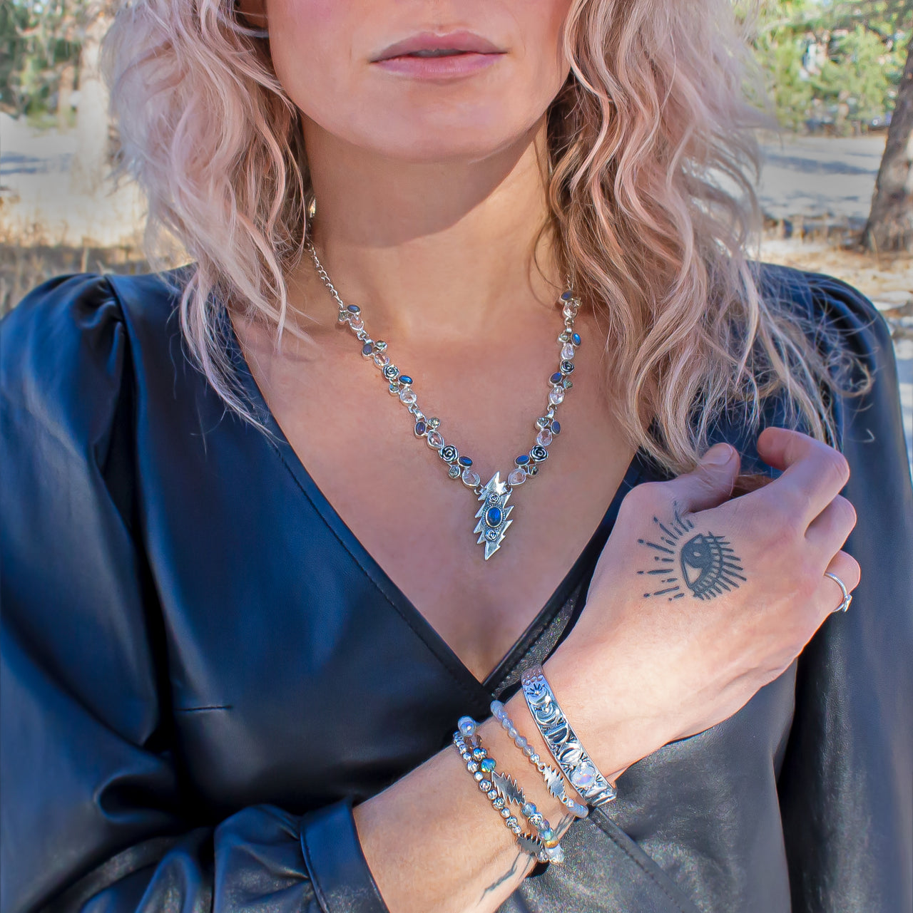 Love In The Dream Necklace ~ Labradorite