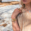 Winterland Bracelet Set | Gold