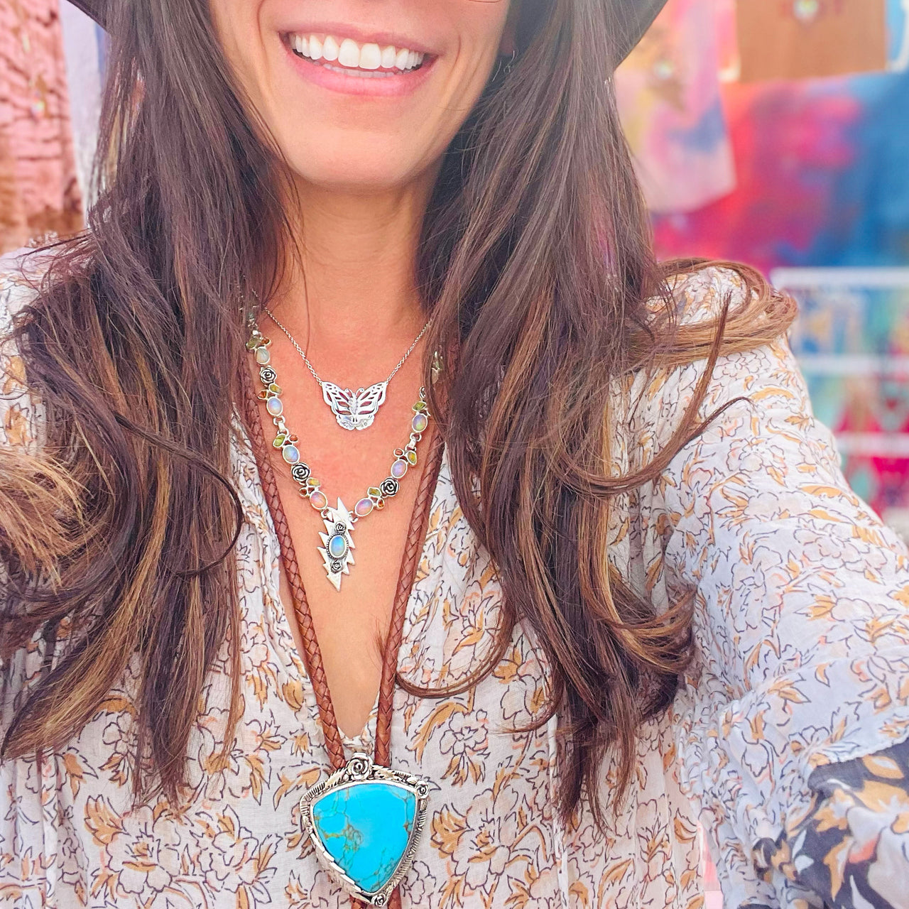 Love In The Dream Necklace ~ Opal
