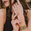 Crystal Talon Ring | Gold / Quartz