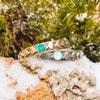 Moon Phases Cuff Bracelet | Turquoise