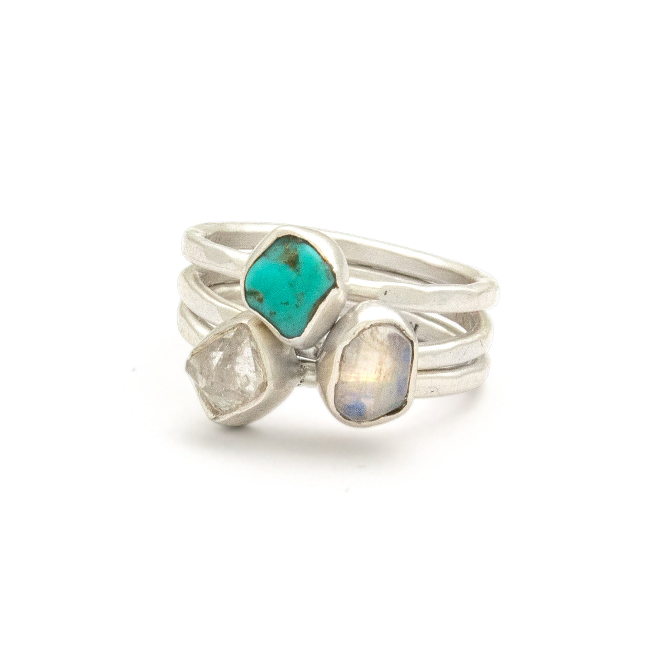 Stone Stacking Rings Set | River