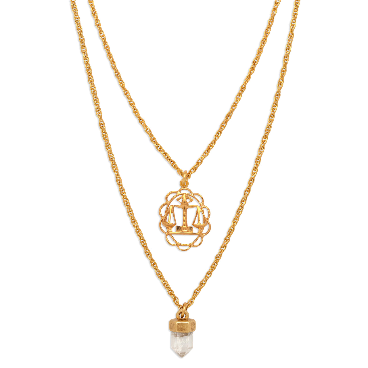 ZODIAC CHARM NECKLACE | LIBRA