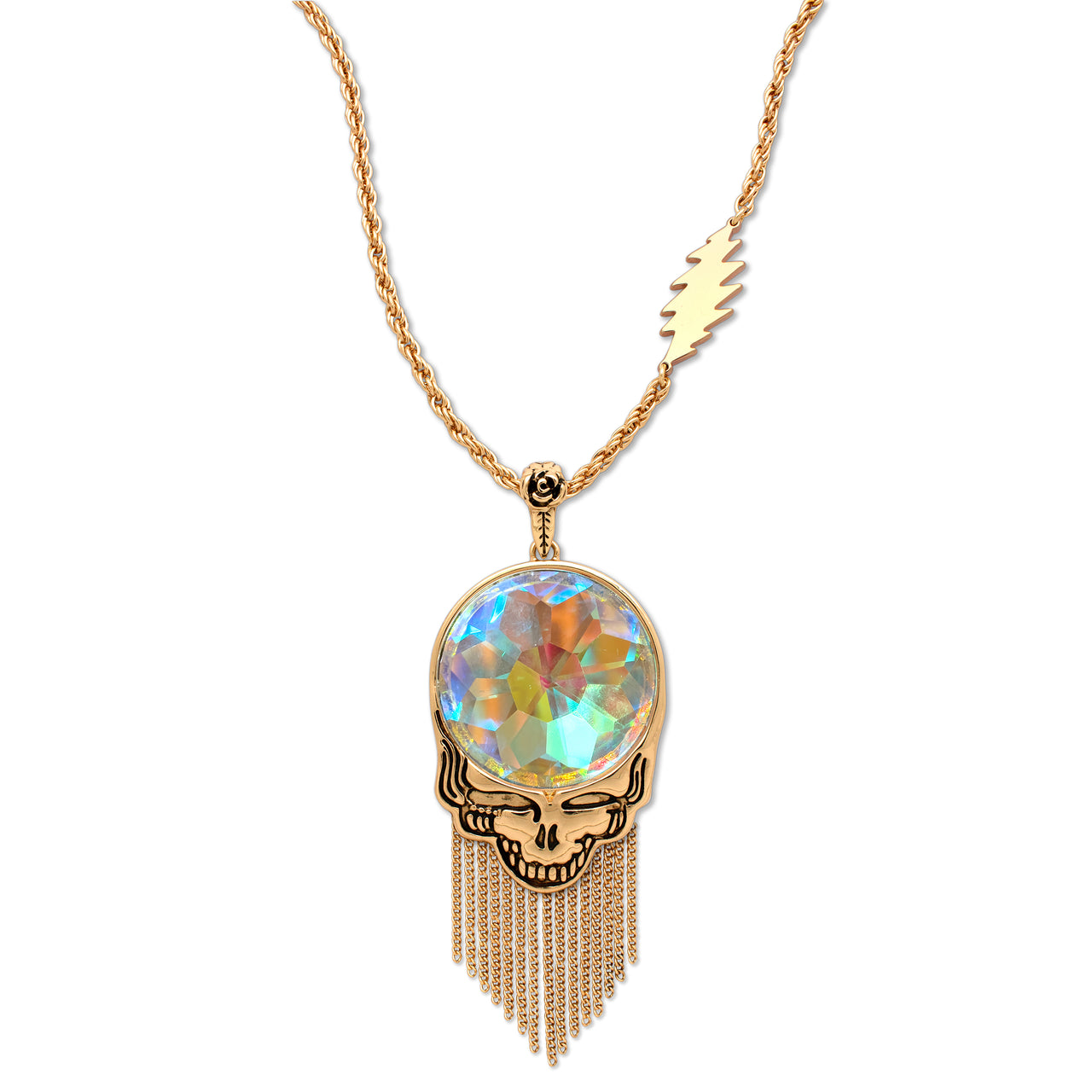 Steal Your Prism Necklace | With Chain Fringe