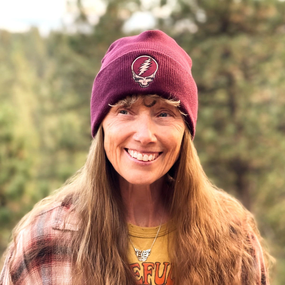 Steal Your Face Beanie - Red Rocks