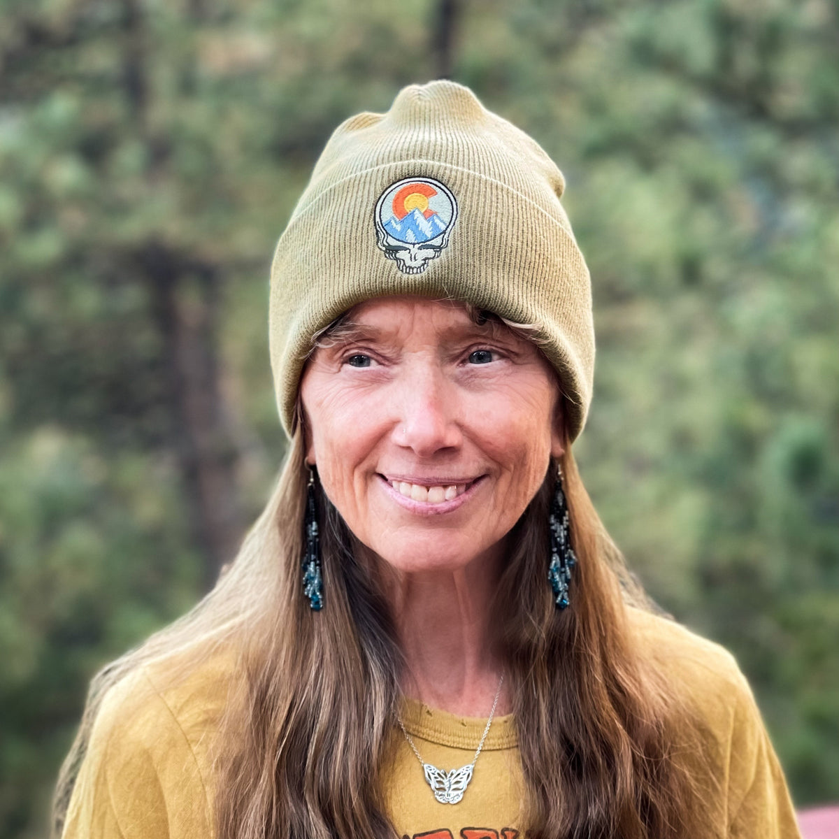 Colorado Steal Your Face Beanie - Sandstone