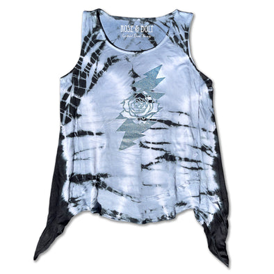 Rose & Bolt Tie-Dye Tunic ~ Touch of the Blues