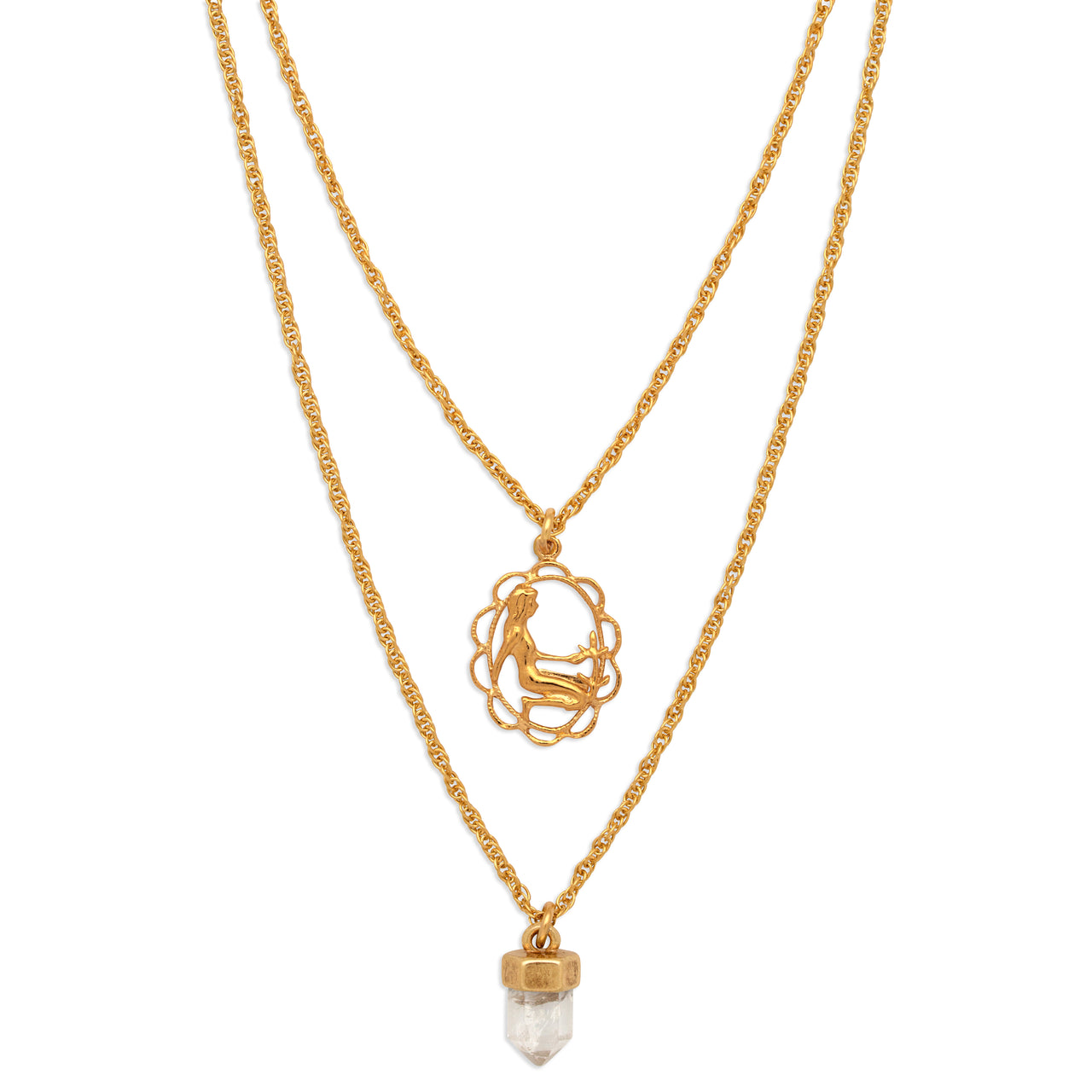 ZODIAC CHARM NECKLACE | VIRGO