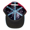 Grassroots / Disco Biscuits Hat | Maroon & Sky Blue