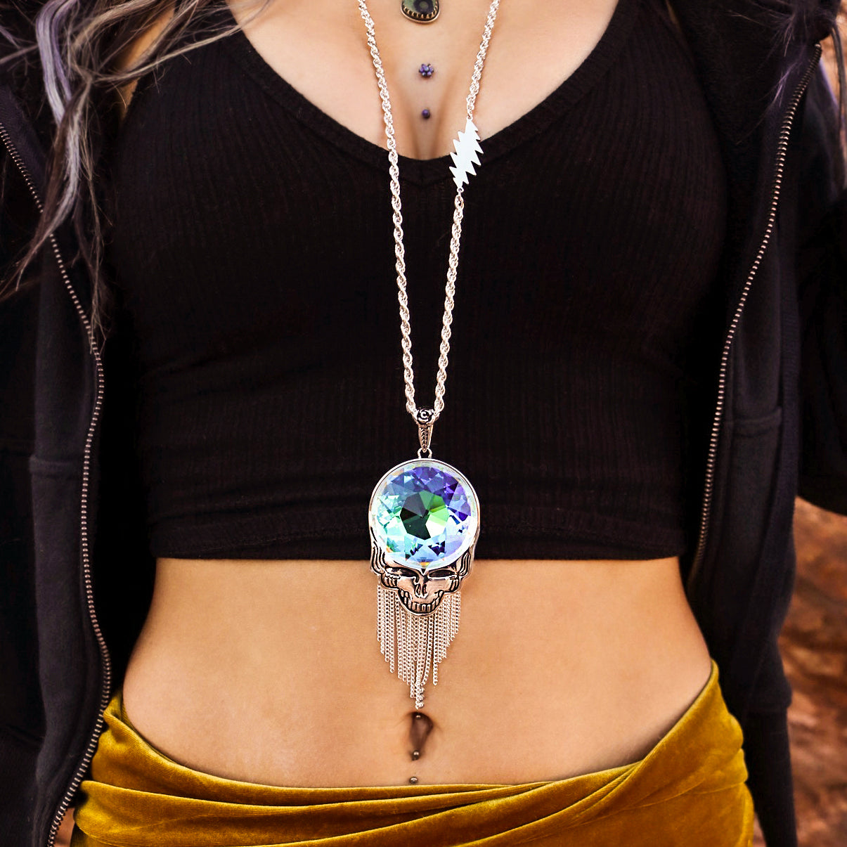 Steal Your Prism Necklace | Silver