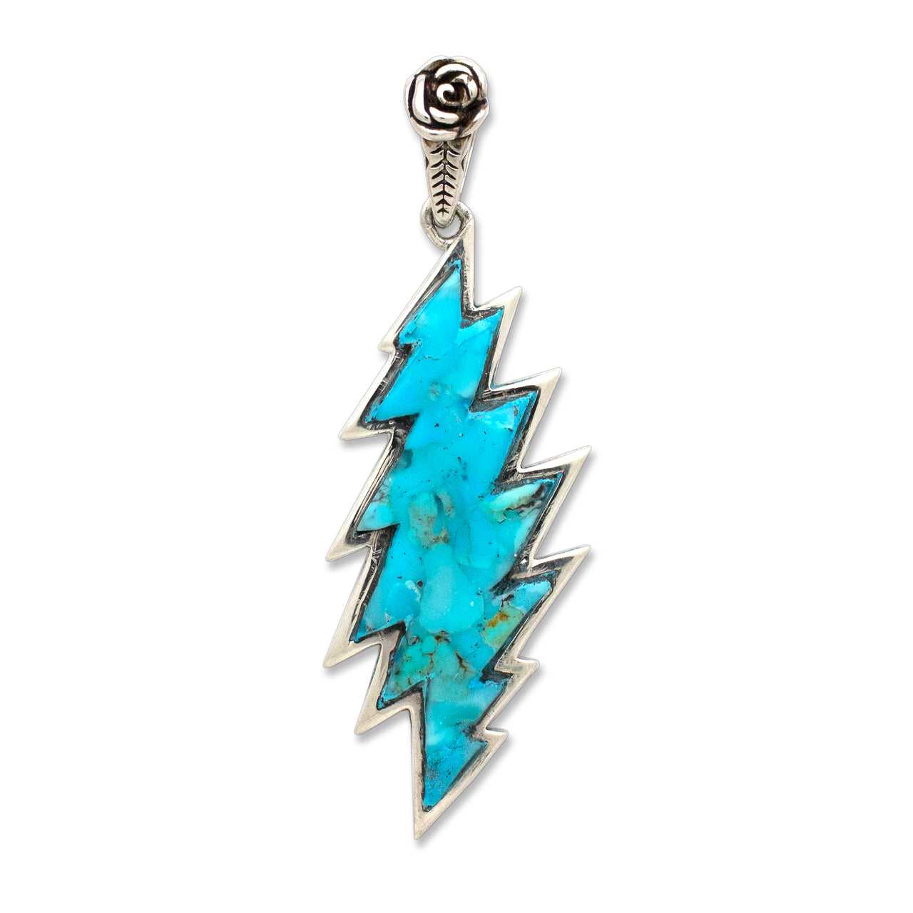 Little Bolt of Inspiration Pendant | Turquoise