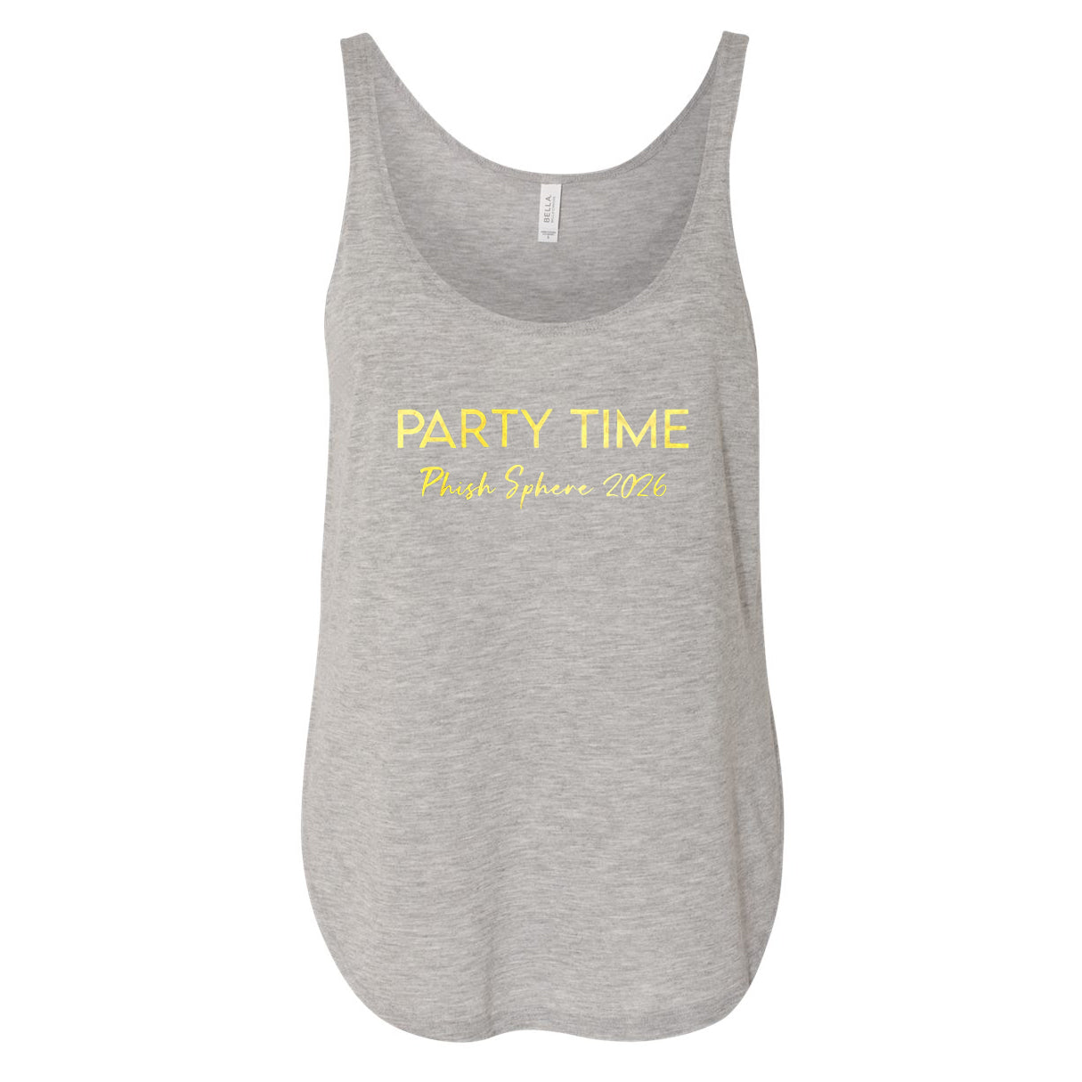 Party Time Sphere Tank Top - Grey