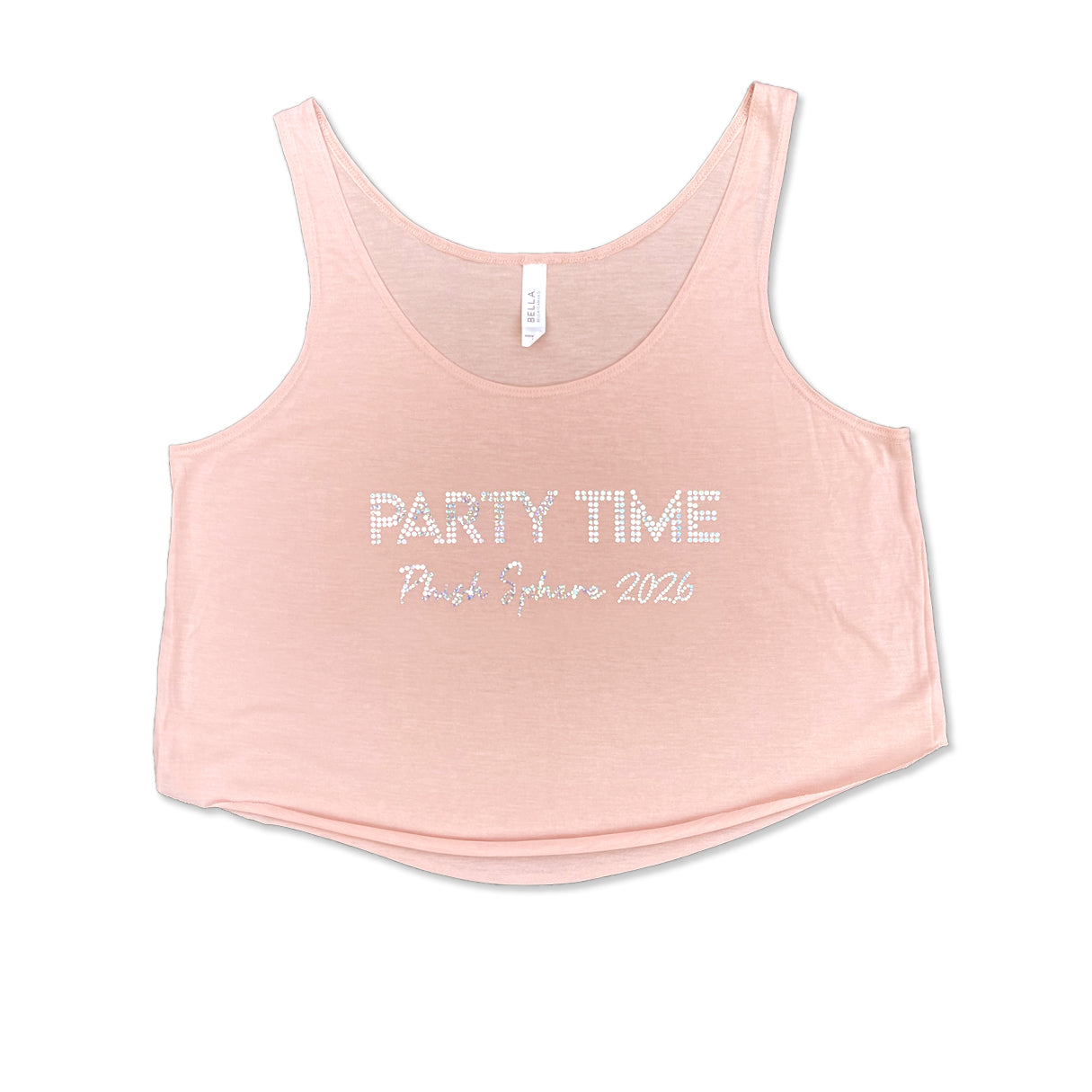 Party Time Sphere Tank Top - Peach