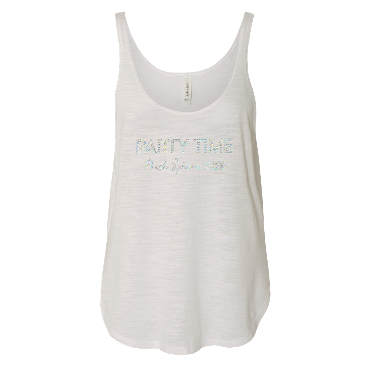 Party Time Sphere Tank Top - Ivory