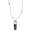 Shed Light Crystal Necklace | Amethyst