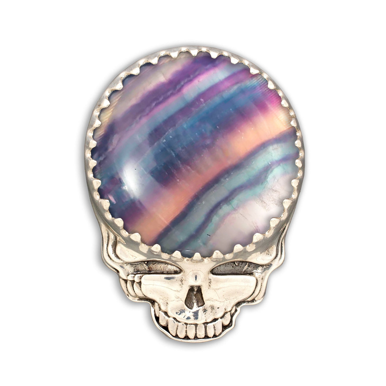 Throwin' Stones Bolo Pendant | Fluorite