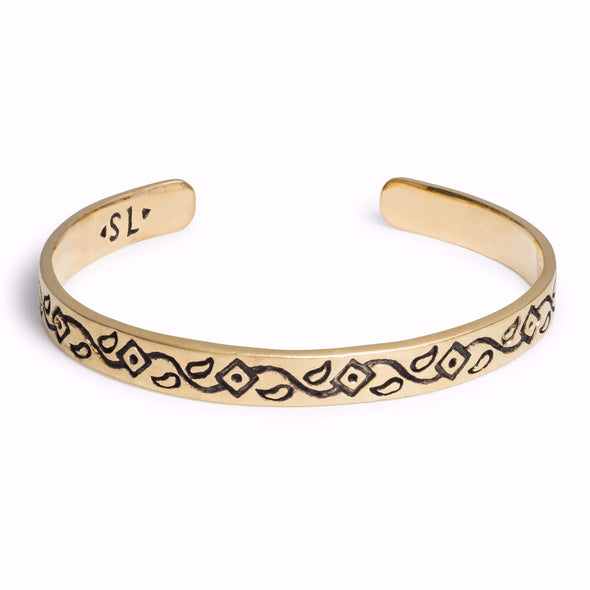 Stacking Cuff | Gold / Henna | TRIBE Jewelry