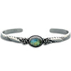 Built To Last Turquoise Cuff Bracelet | Labradorite