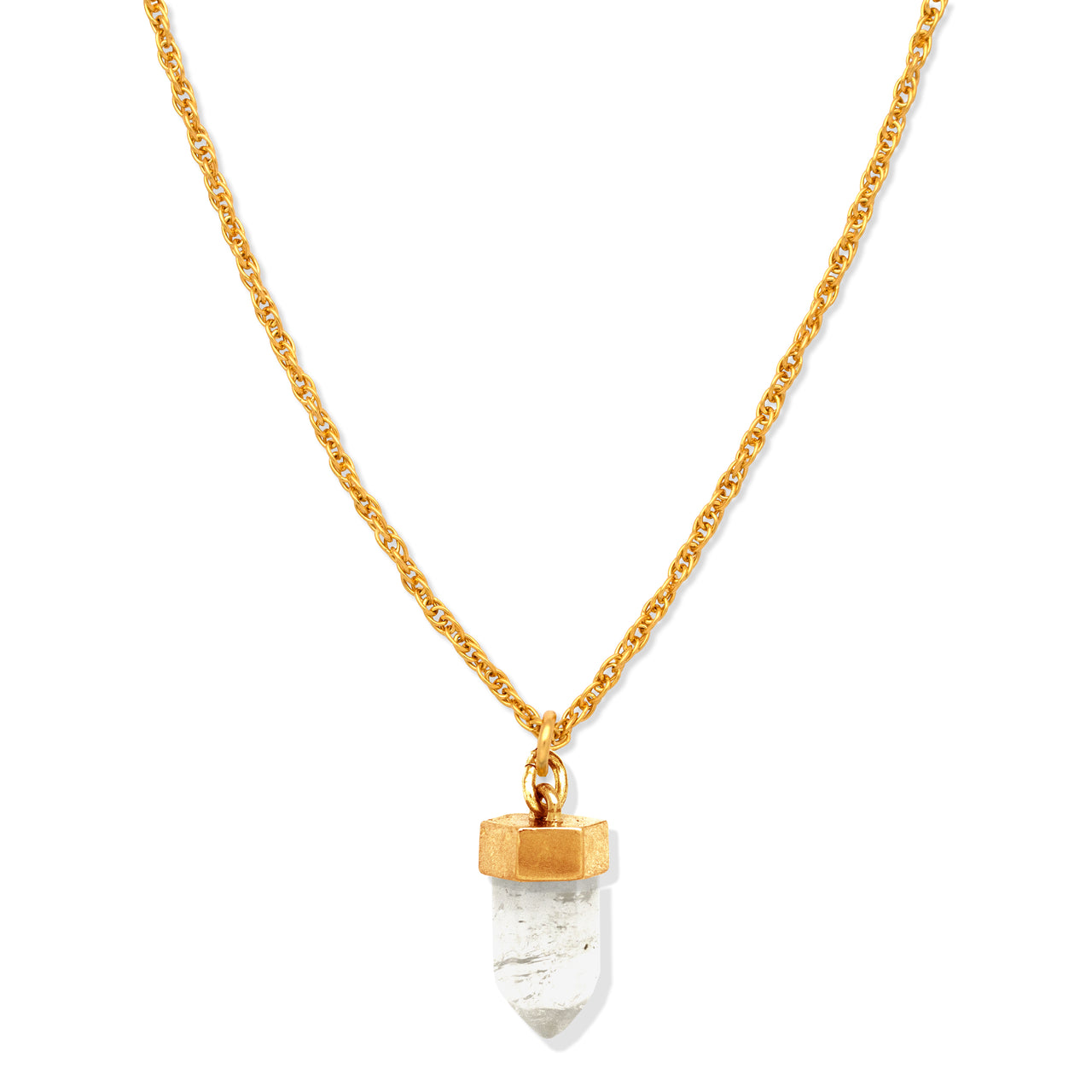 CRYSTAL CHOKER | GOLD