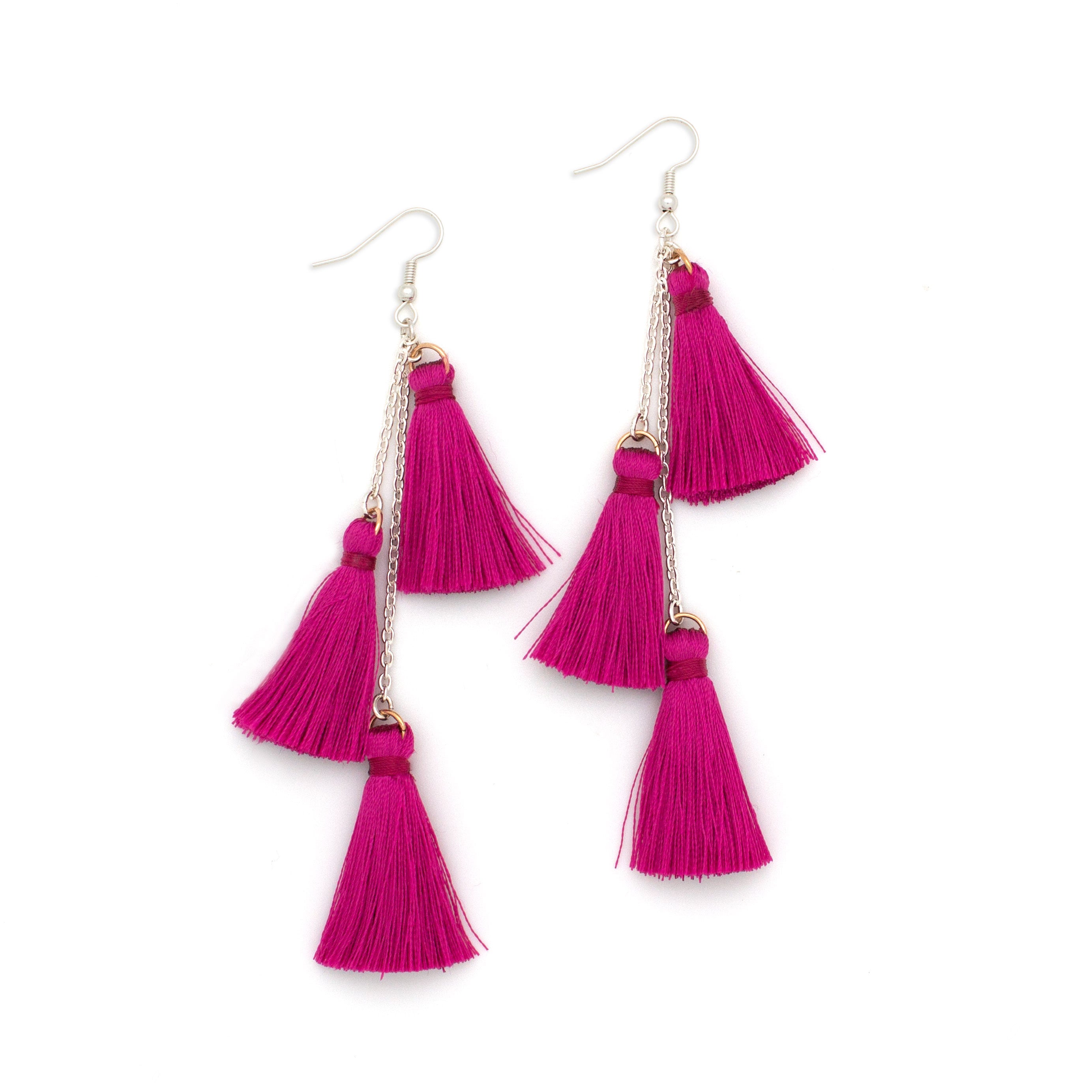 Fiesta hot sale tassel earrings