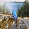 Labradorite River Ring