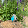 Turquoise Butterfly Ring ~ 1