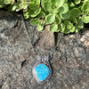 Turquoise Butterfly Necklace ~ 2