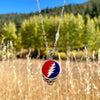 Steal Your Face Pendant | Howlite & Lapis