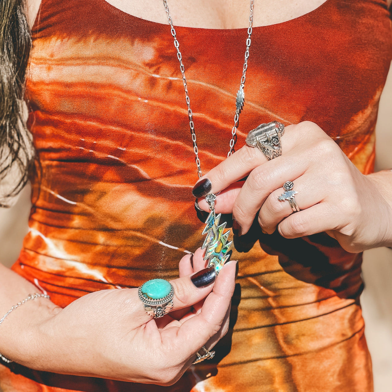 Billy's Bling Pendant | Abalone