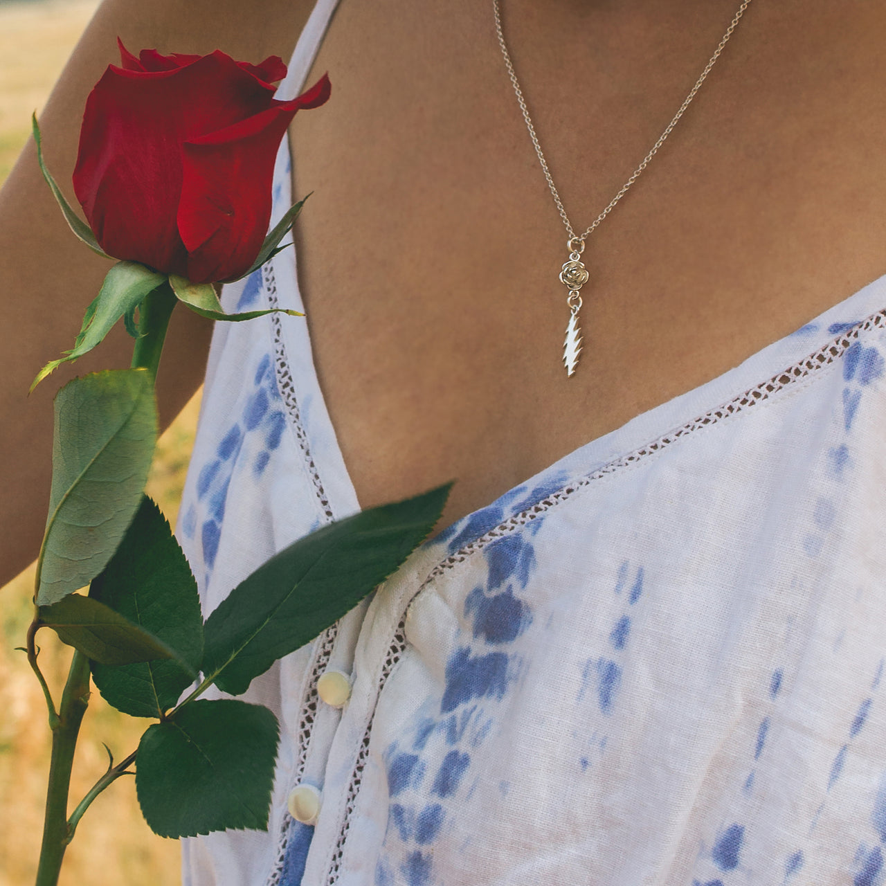 Lady Lullaby Necklace | Silver