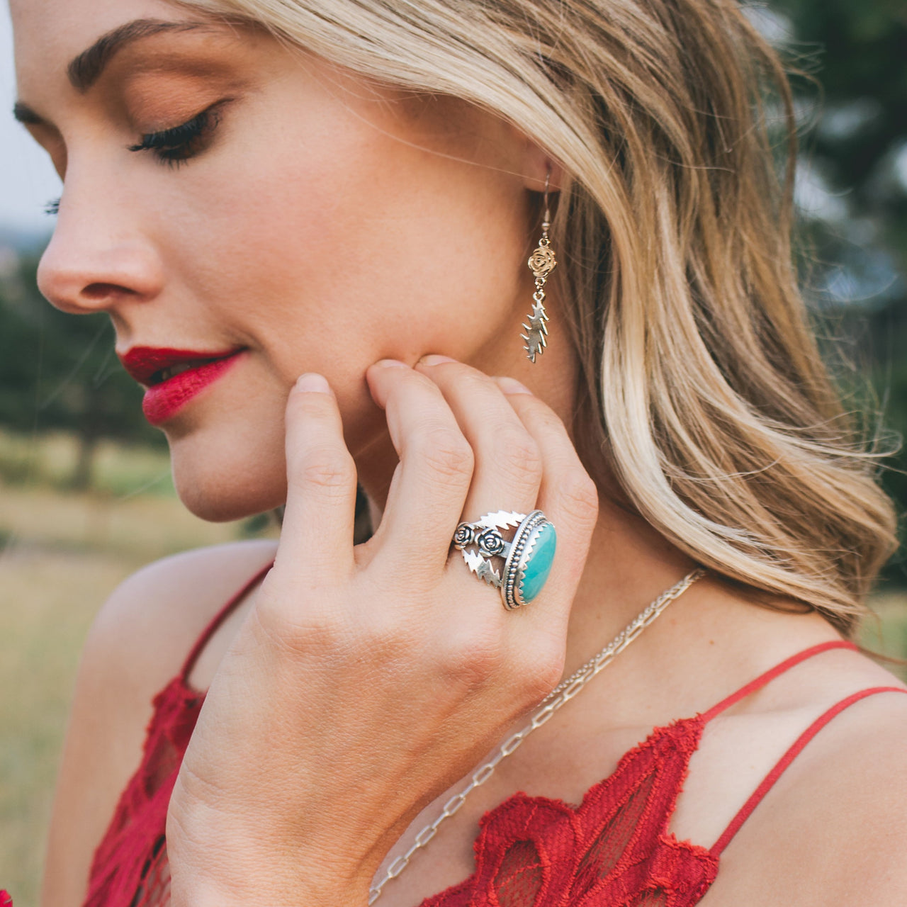 Rock My Soul Turquoise Ring