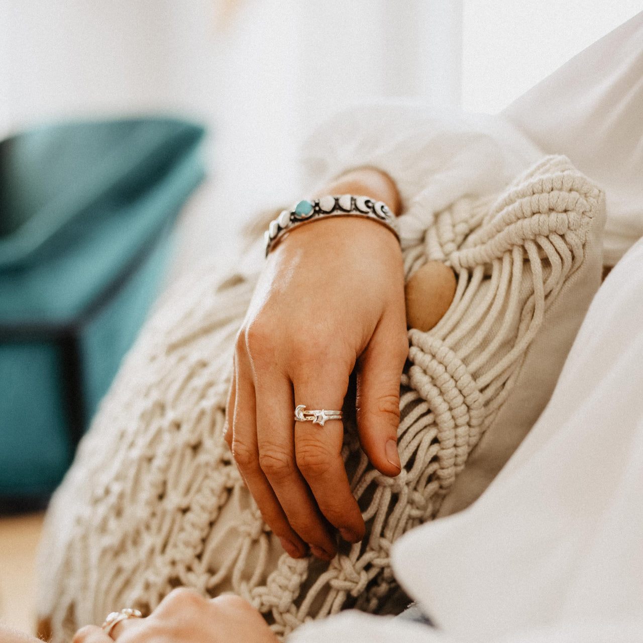 Star Stacking Ring | Silver