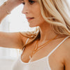 ZODIAC CRYSTAL CHARM NECKLACE | LIBRA