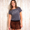 Phish Lyric Cropped Tee