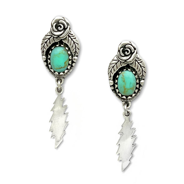 Love Is Real Earrings | Turquoise