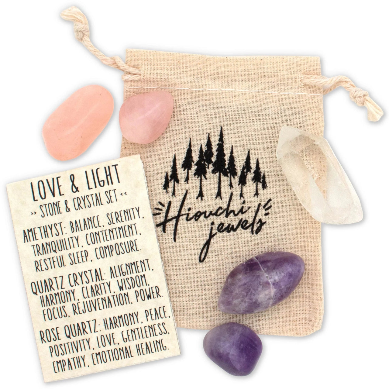 Stone & Crystal Set | Love & Light