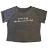 Phish Lyric Cropped Tee
