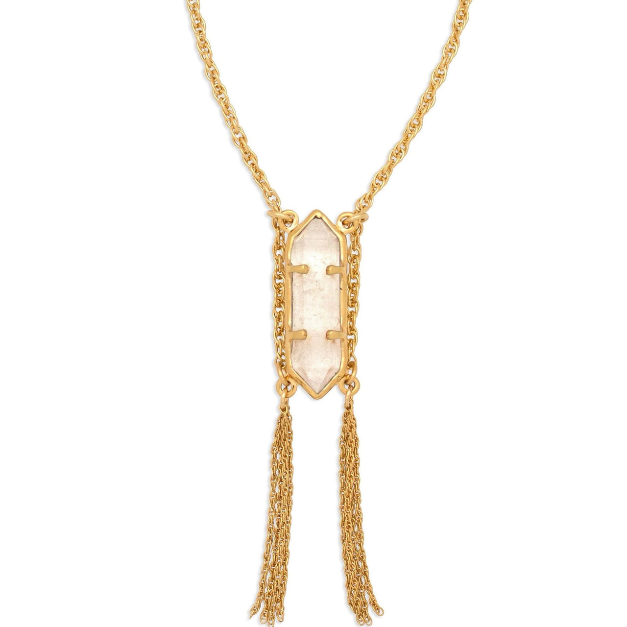 Prana Crystal Necklace | Small / Gold