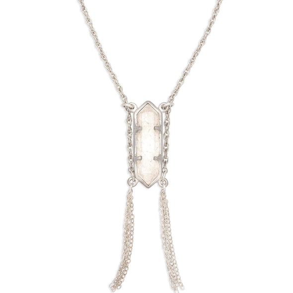 Prana Crystal Necklace | Small / Silver