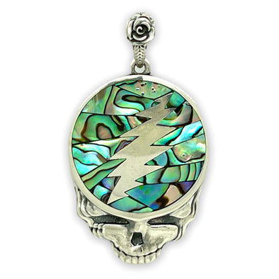 Steal Your Face Pendant | Abalone