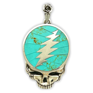 Steal Your Face Pendant | Turquoise