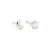 Moon & Star Stud Earrings | Silver | TRIBE Jewelry by Sarah Lewis