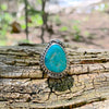 Turquoise Feather Ring Series 3