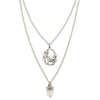 ZODIAC CRYSTAL CHARM NECKLACE | VIRGO