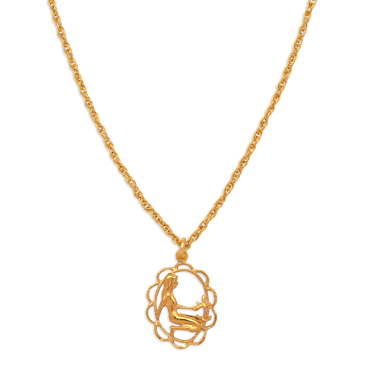 ZODIAC CHARM NECKLACE | VIRGO