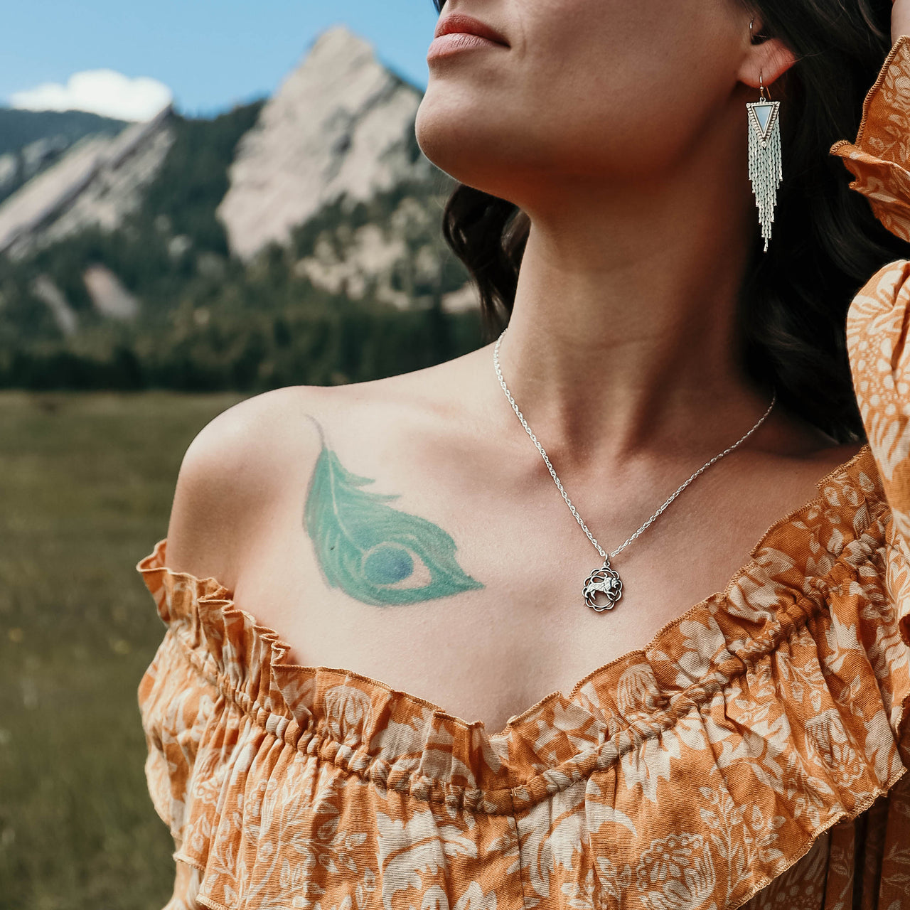 ZODIAC CHARM NECKLACE | LEO