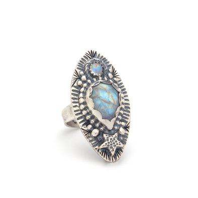 Eclipse Moonstone Ring Series 6