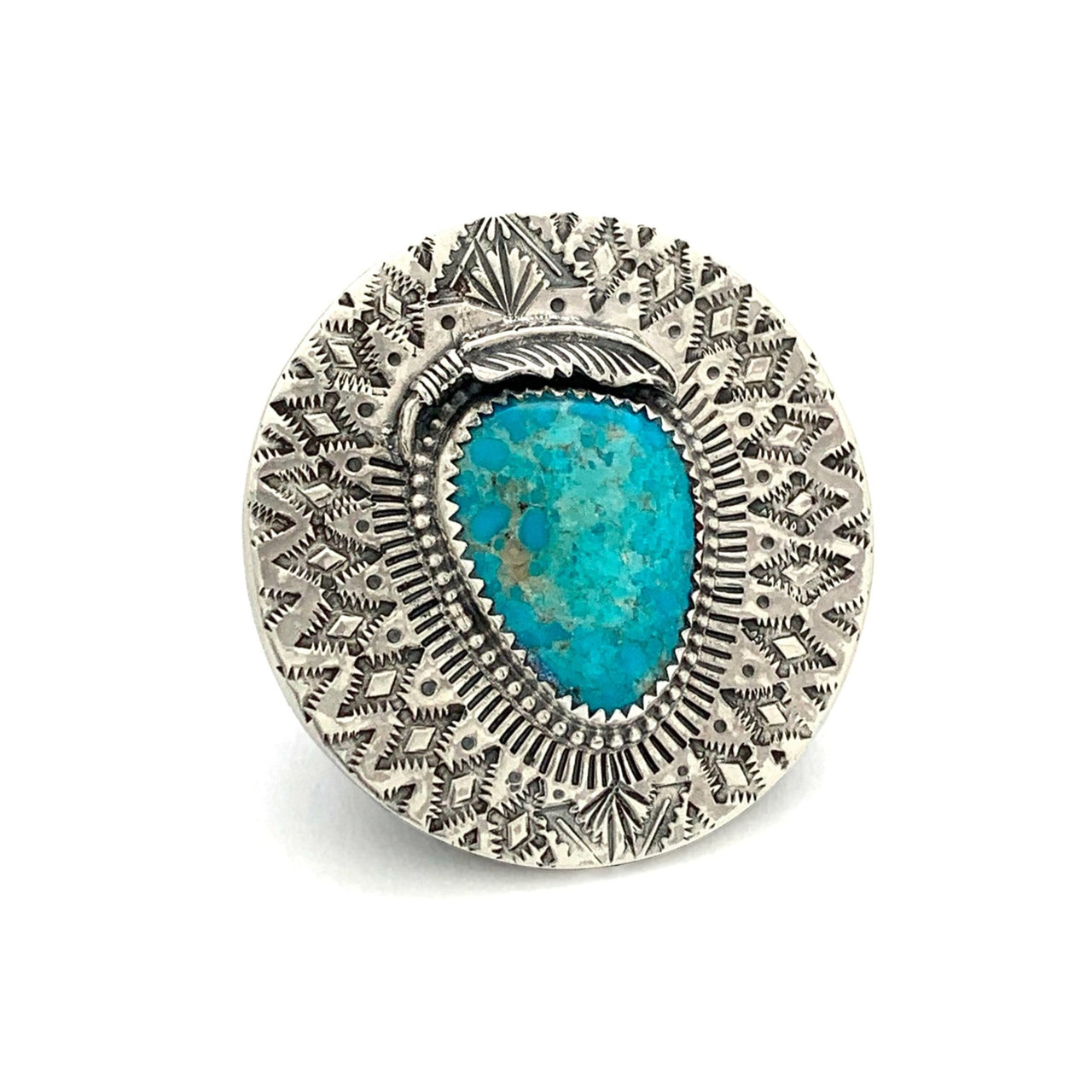 Jewelry Phone Grip | Silver, Feather